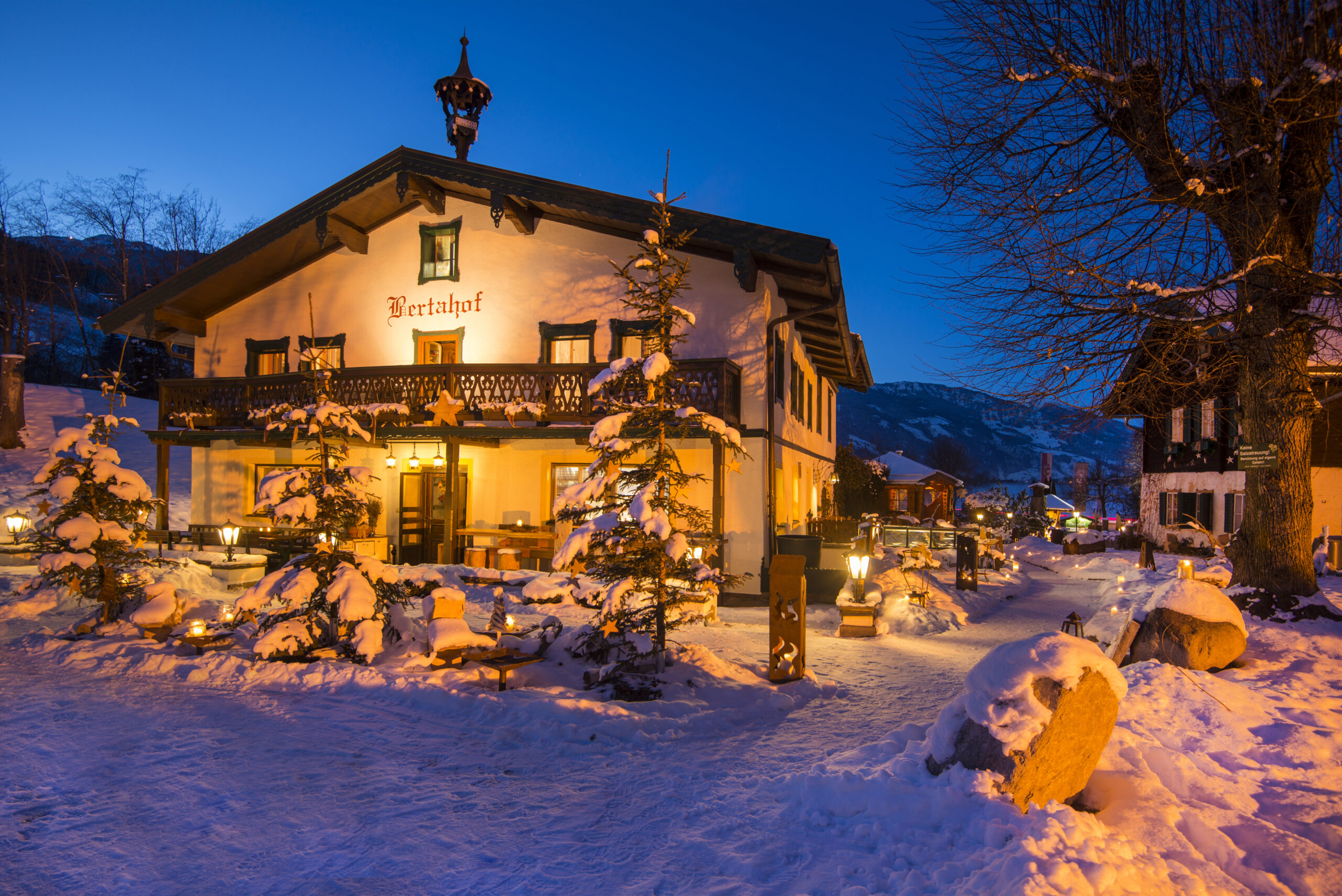 Bertahof im Winter